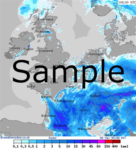 radar počasí evropa